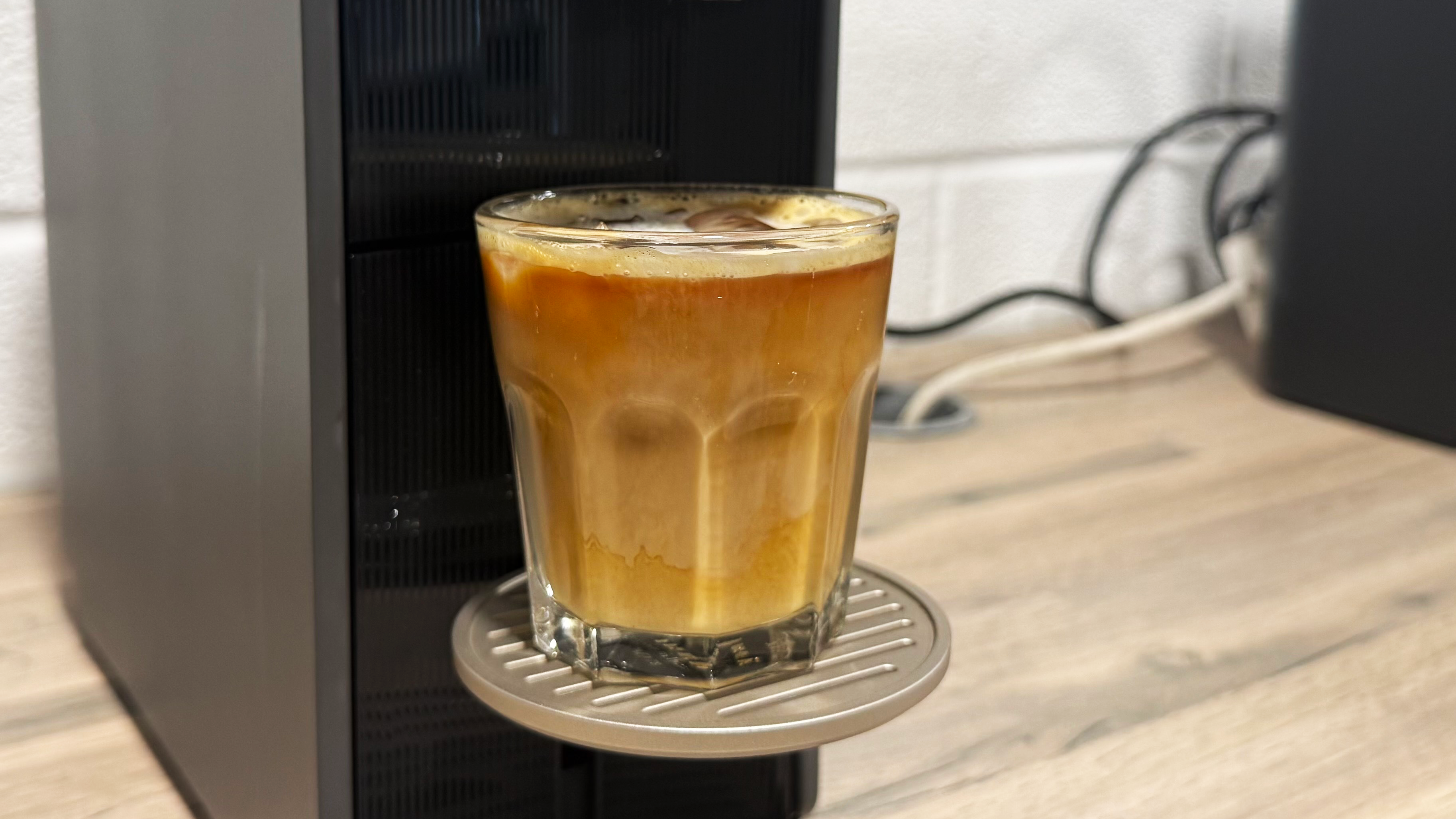קפה שהוכן על ה-nespresso vertuo up