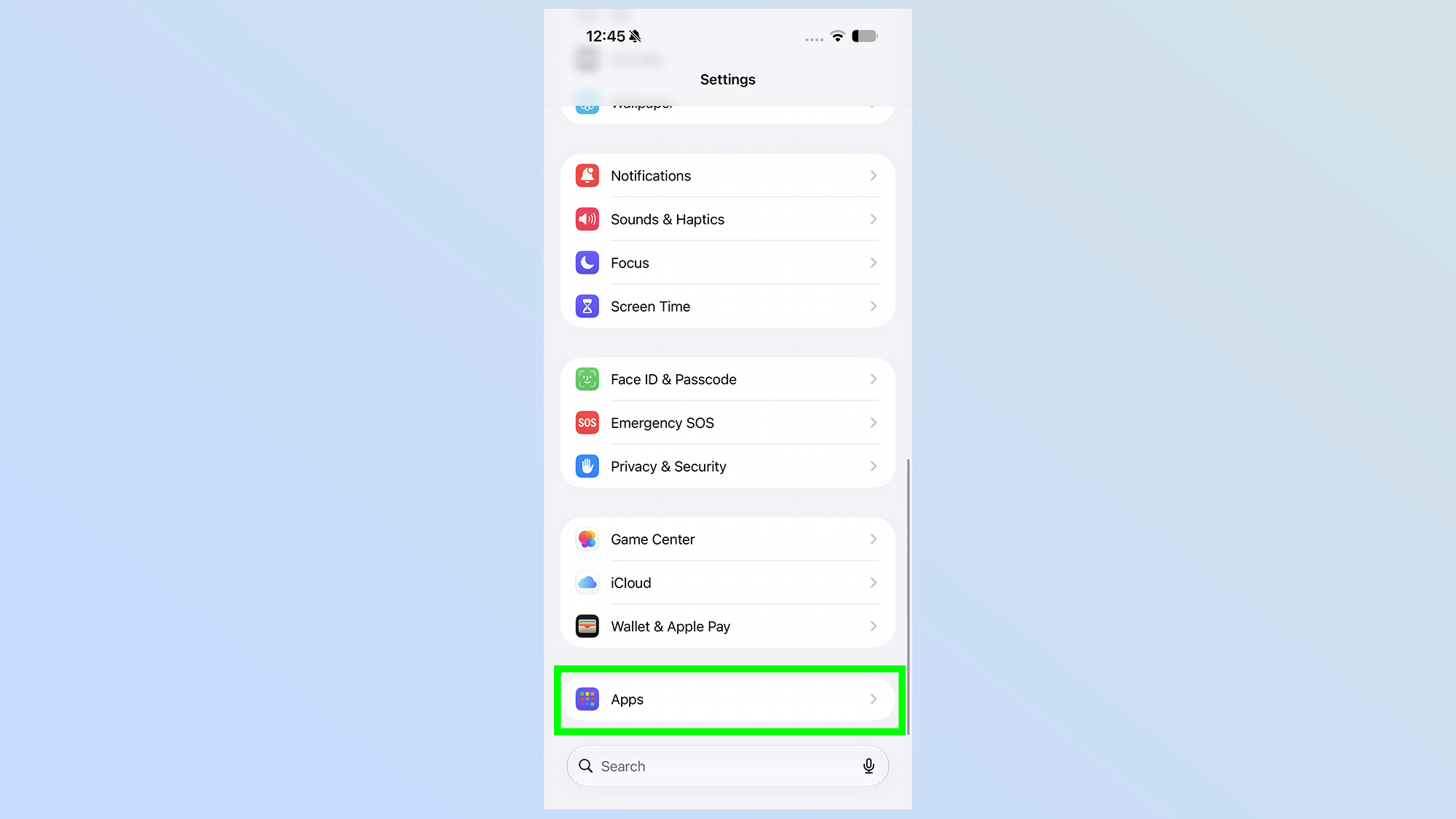 תכונת שחזור קיצורי ios 27