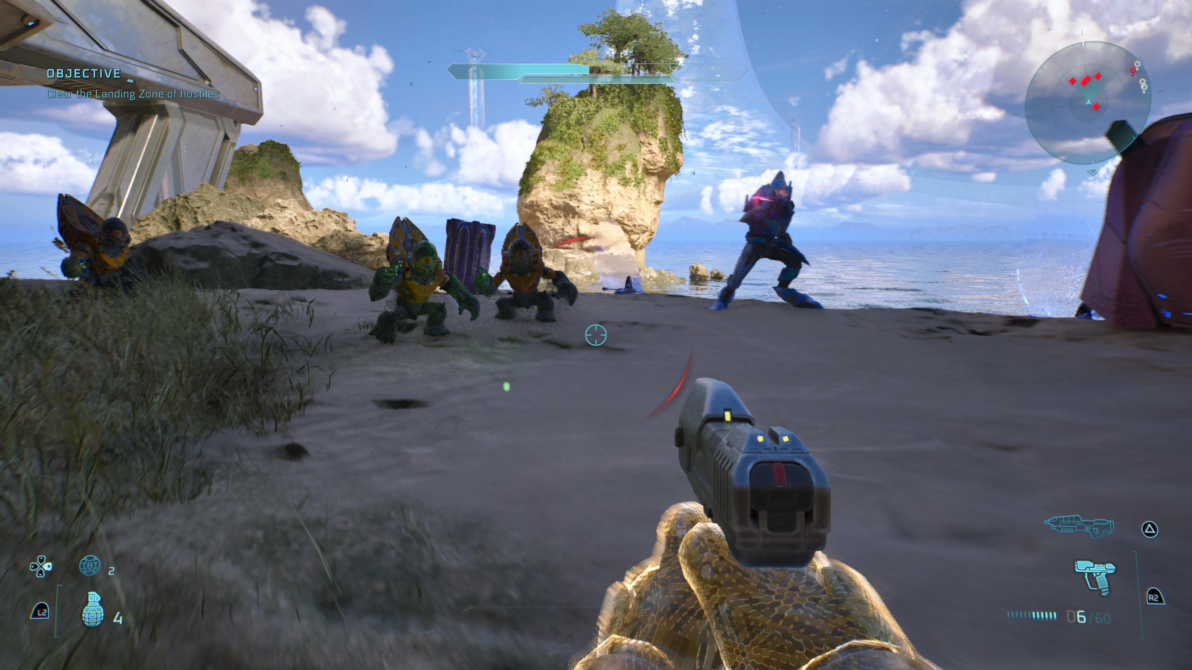 צילומי מסך התפתחו בקמפיין Halo