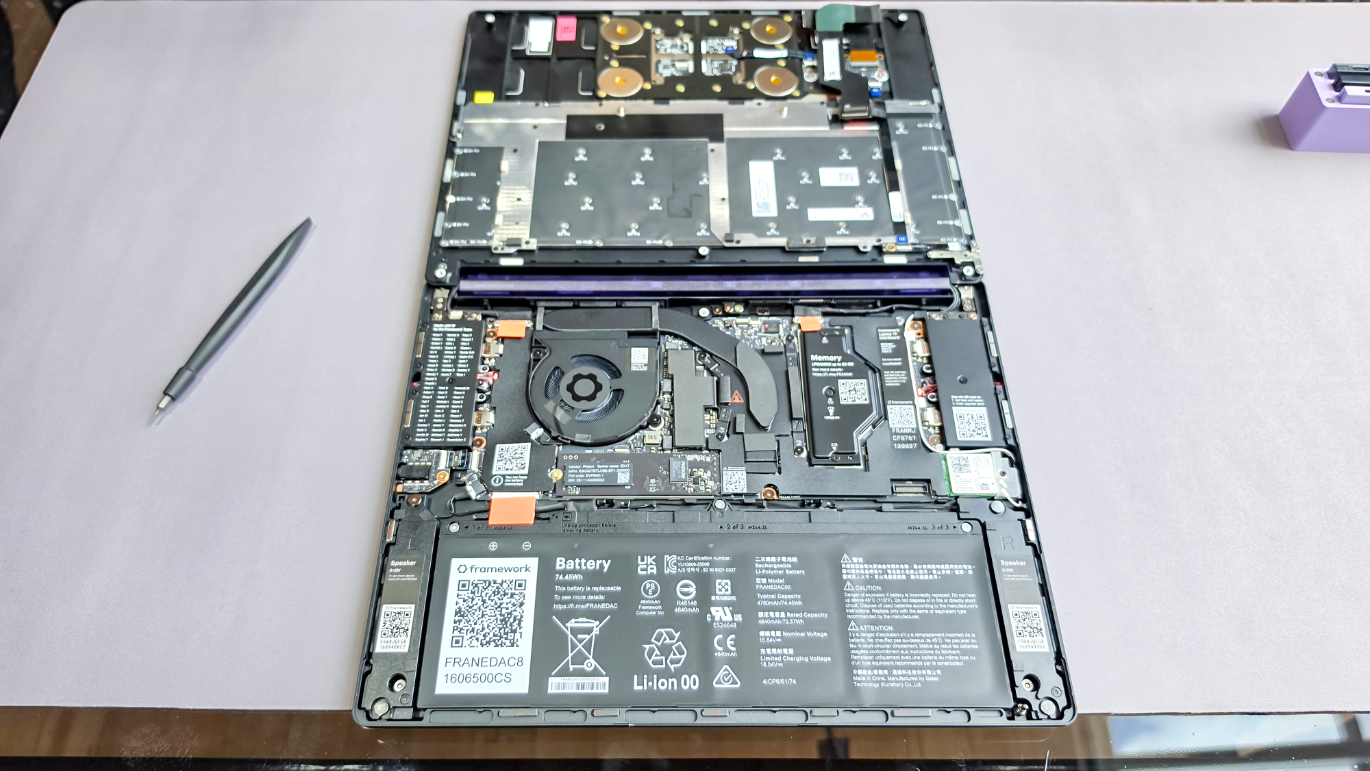 Framework Laptop Pro 13 פעיל בסן פרנסיסקו