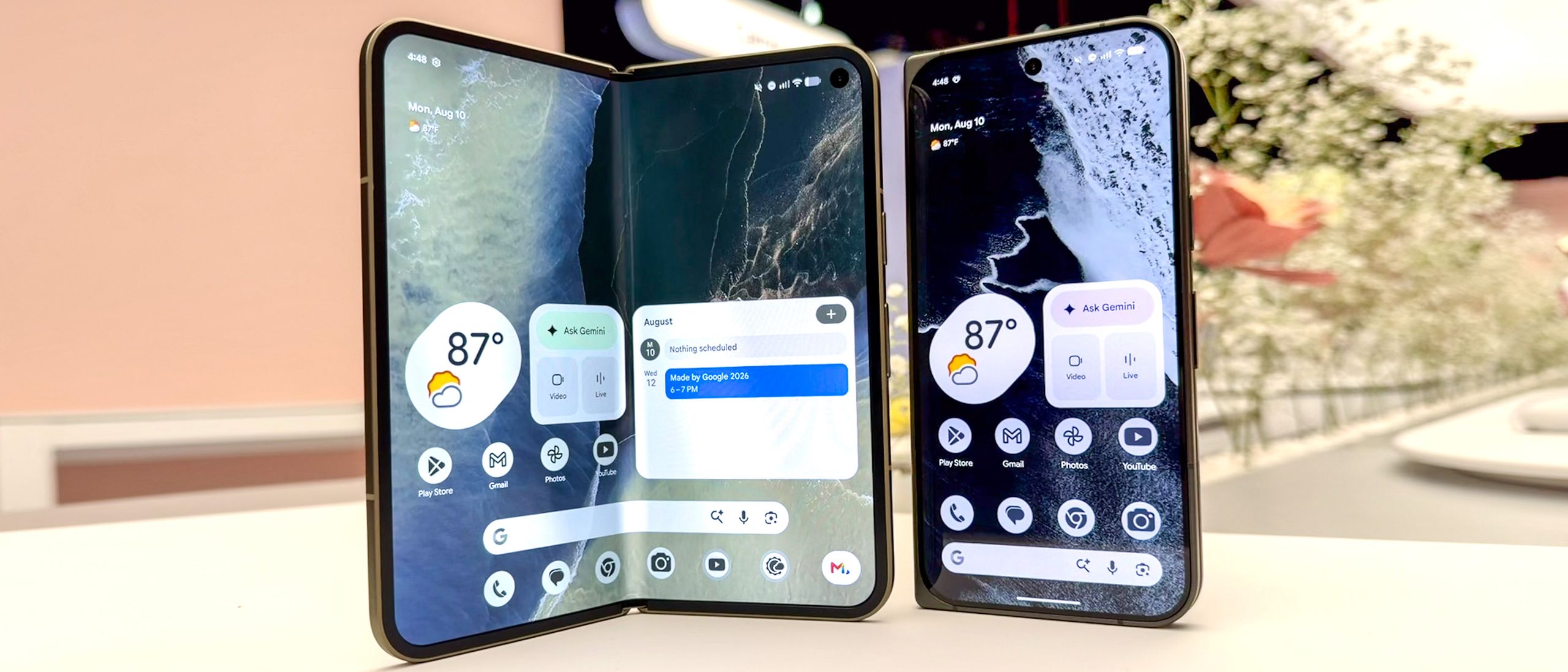 ניסיתי את ה-Pixel 11 Pro Fold והוא יותר 'Ultra' מהקיפול של סמסונג (ב-200$ פחות) מאת Mark Spoonauer פורסם ב-12 באוגוסט 26 עדיין לא דורג ה-Pixel 11 Pro Fold אינו דק או קל כמו ה-Galaxy Z Fold 8 Ultra, אבל בהתבסס על ההתרשמות המעשית שלי יש לו תכונות בהירות יותר ותצוגות חכמות יותר של $20 AI יותר.