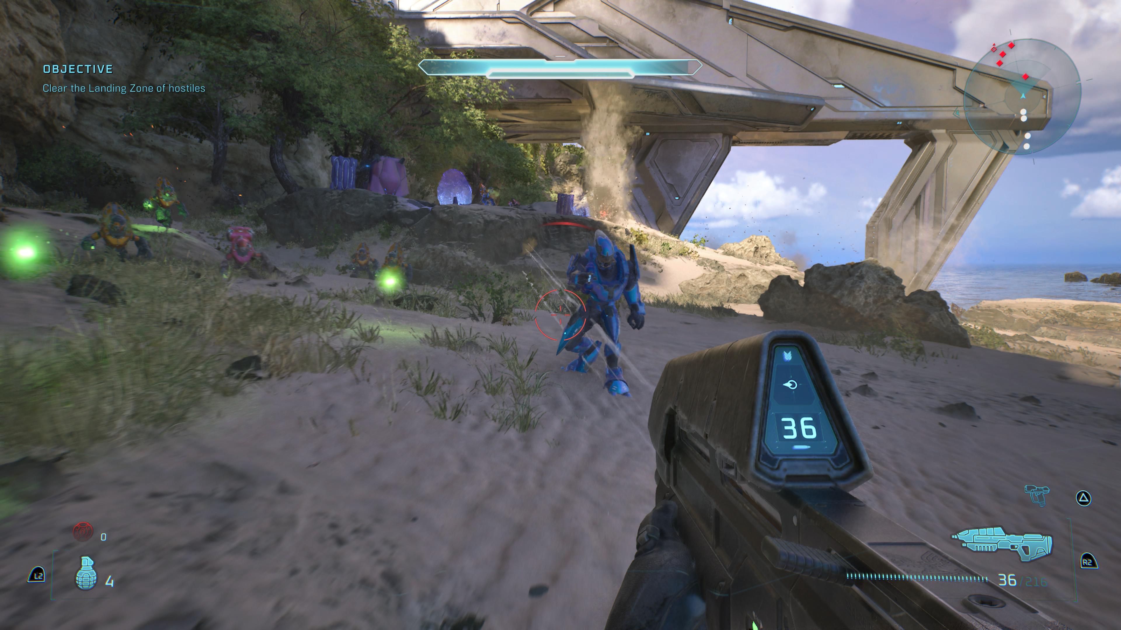 צילומי מסך התפתחו בקמפיין Halo