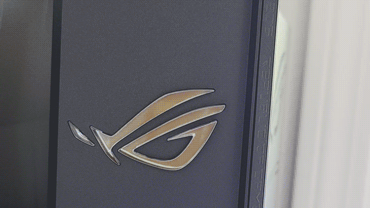 צבעי לוגו של נתב משחקים Asus ROG Strix GS-BE18000