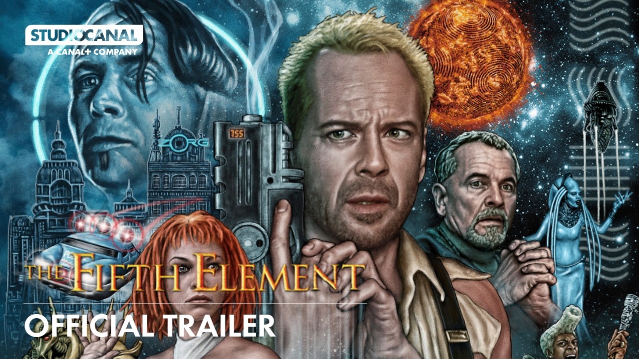 THE FIFTH ELEMENT - טריילר - בכיכובם של ברוס וויליס, מילה ג'ובוביץ', כריס טאקר וגארי אולדמן - YouTube
