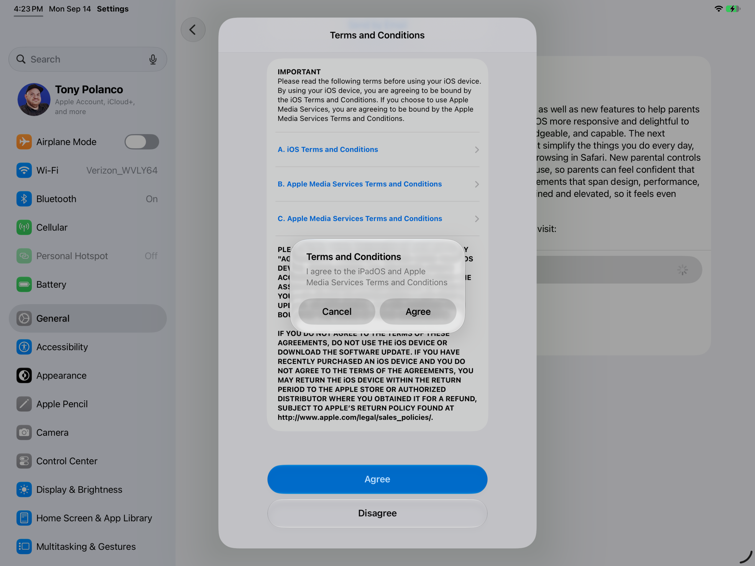 כיצד להתקין iPadOS 27