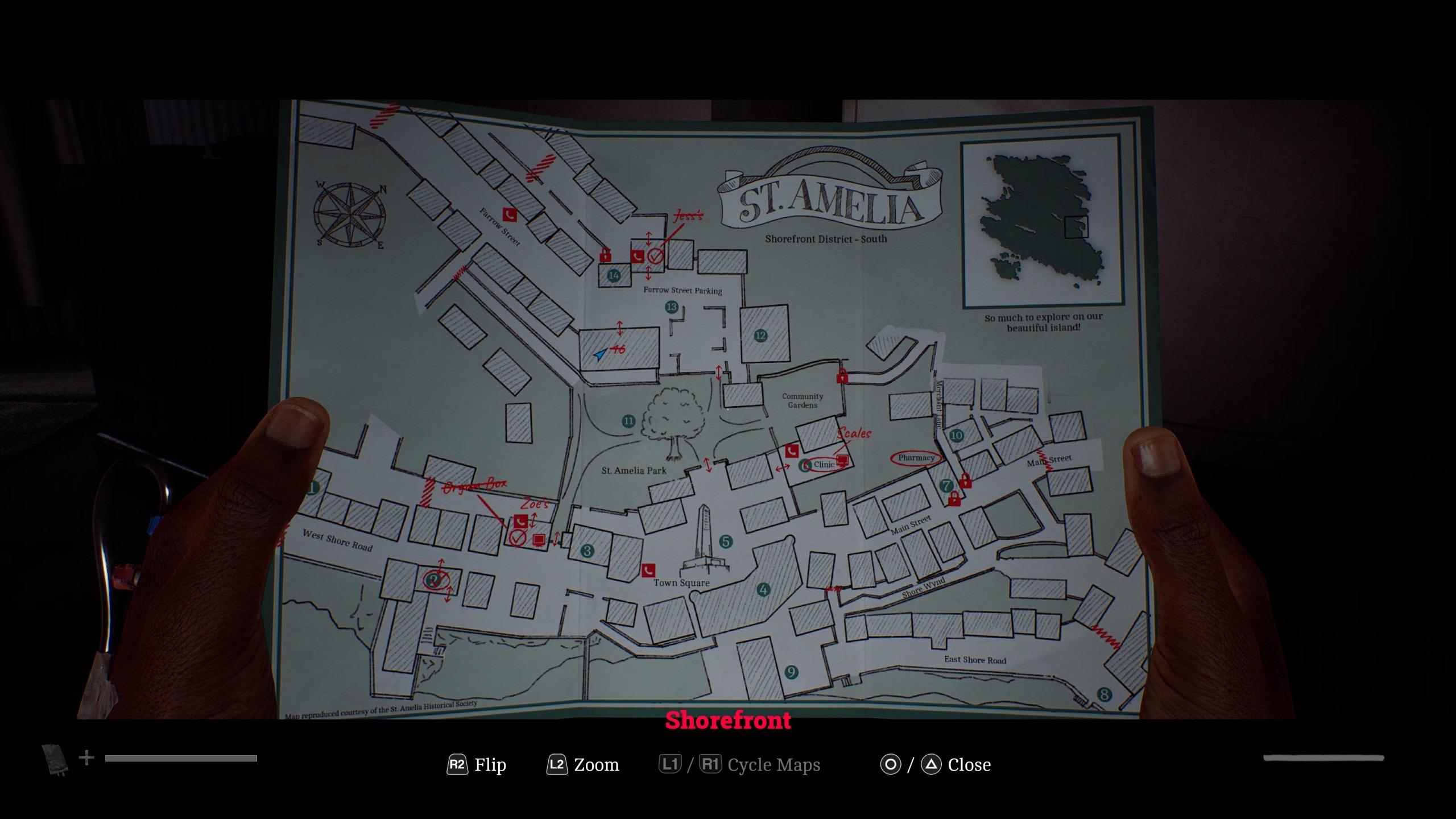 צילום מסך של Silent Hill: Townfall שצולם ב-PS5 Pro