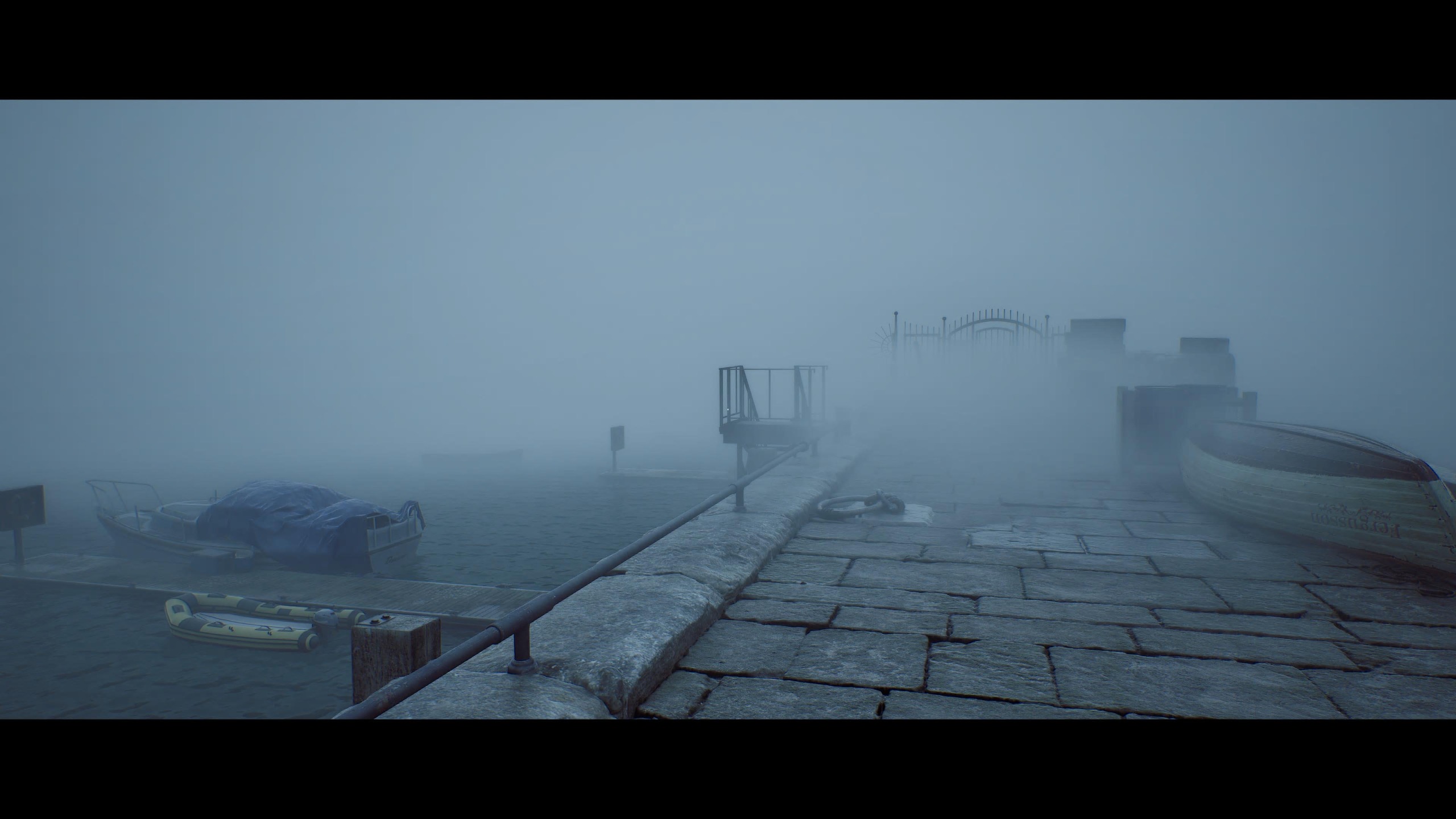 צילום מסך של Silent Hill: Townfall שצולם ב-PS5 Pro
