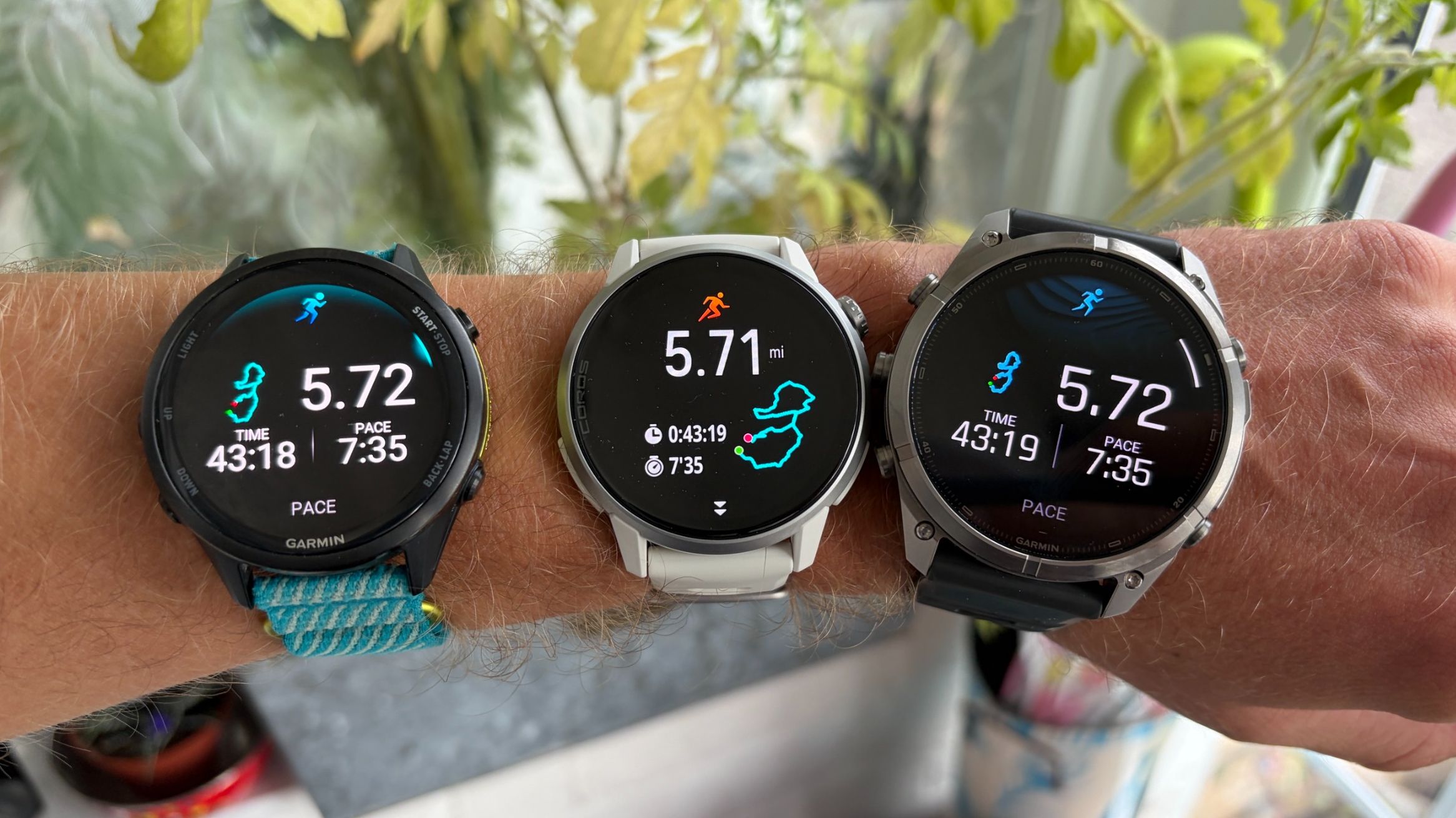 Garmin Forerunner 970, Coros Pace 4 Pro ו-Garmin Fenix ​​9 Pro