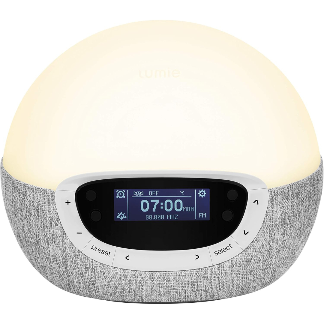 ה- Lumie Bodyclock Shine 300 על רקע לבן