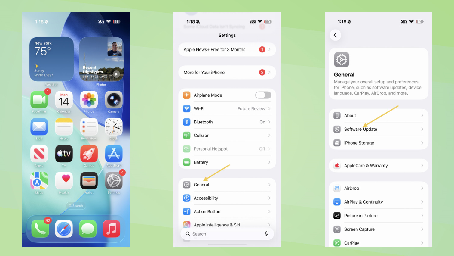 כיצד להוריד צילומי מסך של iOS 27.