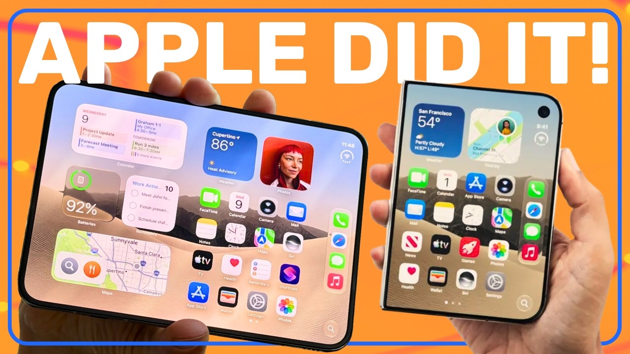 iPhone Duo מעשי: טוב יותר מה-Galaxy Fold? - יוטיוב