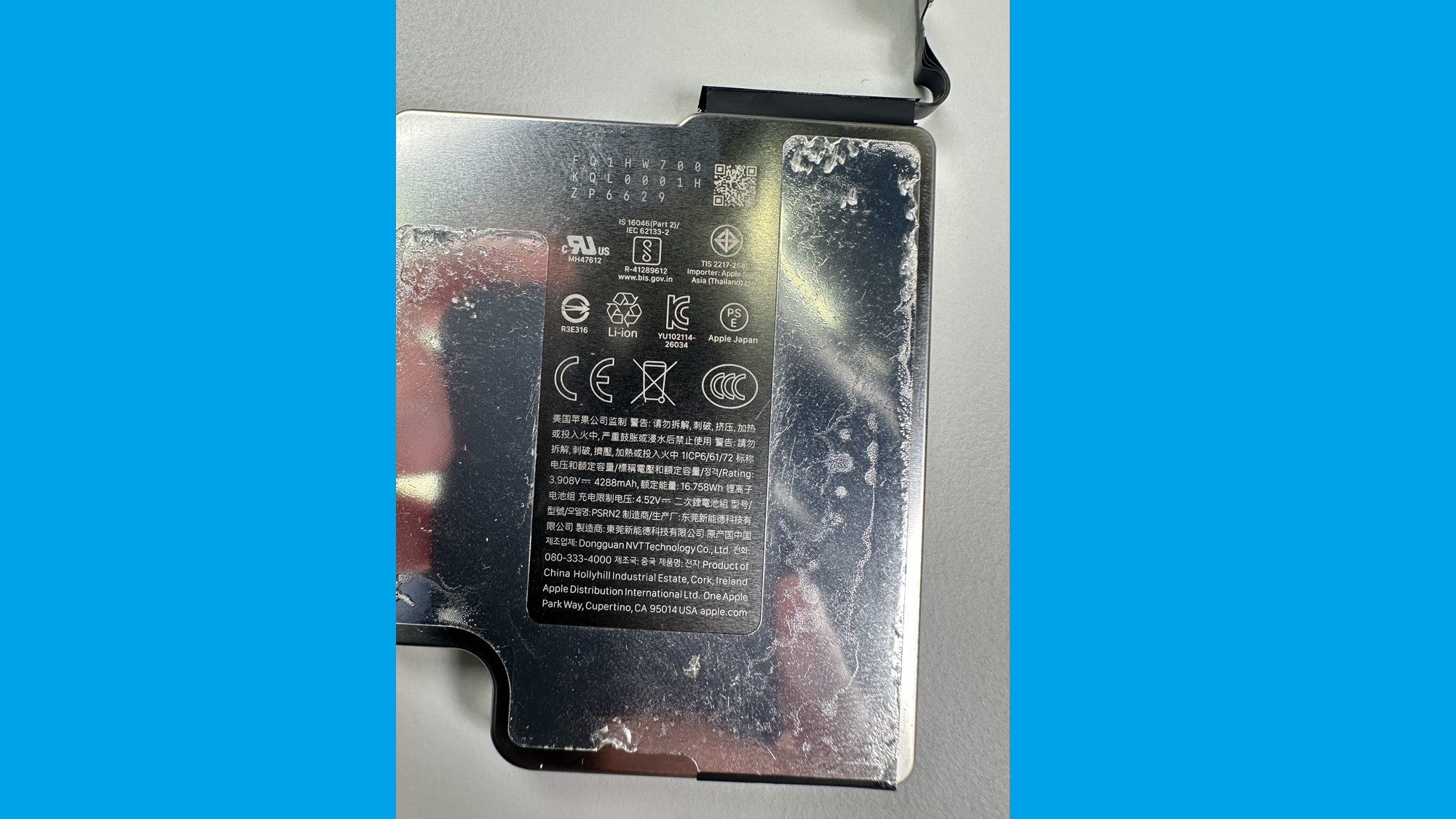 חשיפת קיבולת הסוללה של iFixit iPhone 18 Pro