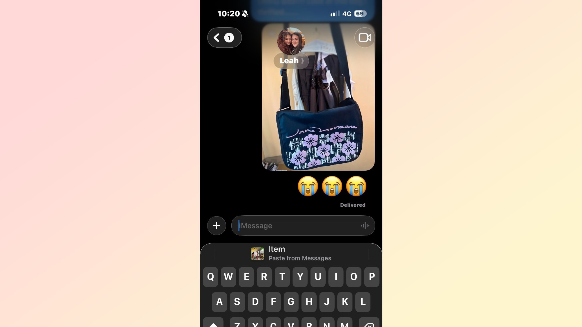 iOS 27 הדבק קיצור דרך בהודעות באייפון