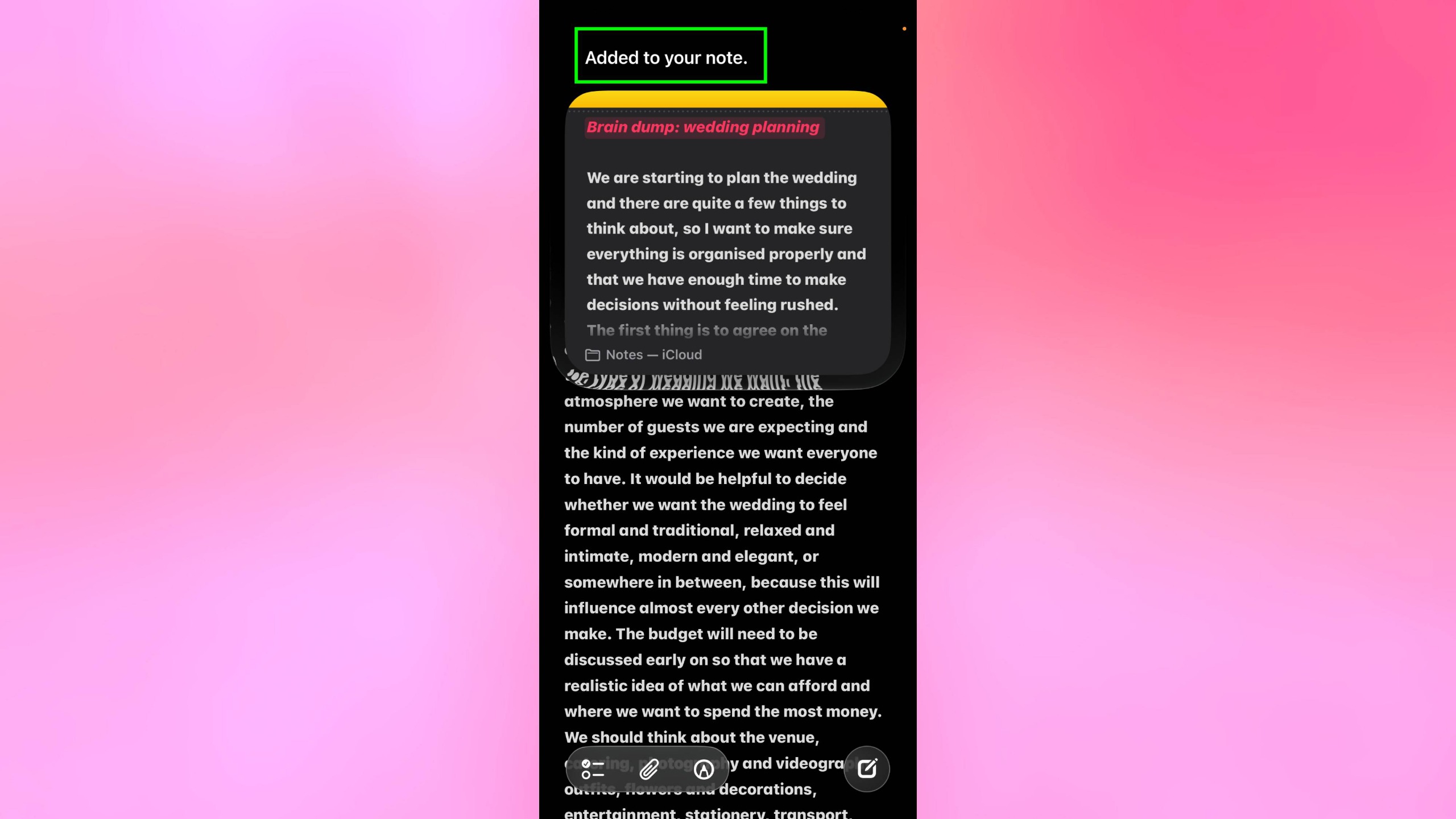 סקיצה של Image Playground נוספה ל-Note ב-iOS 27