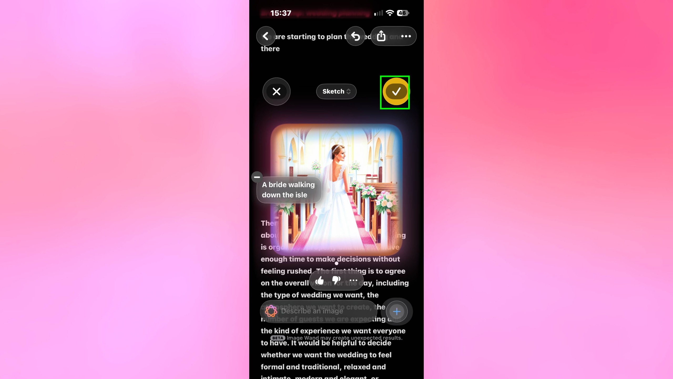 סקיצה של Image Playground נוספה ל-Note ב-iOS 27