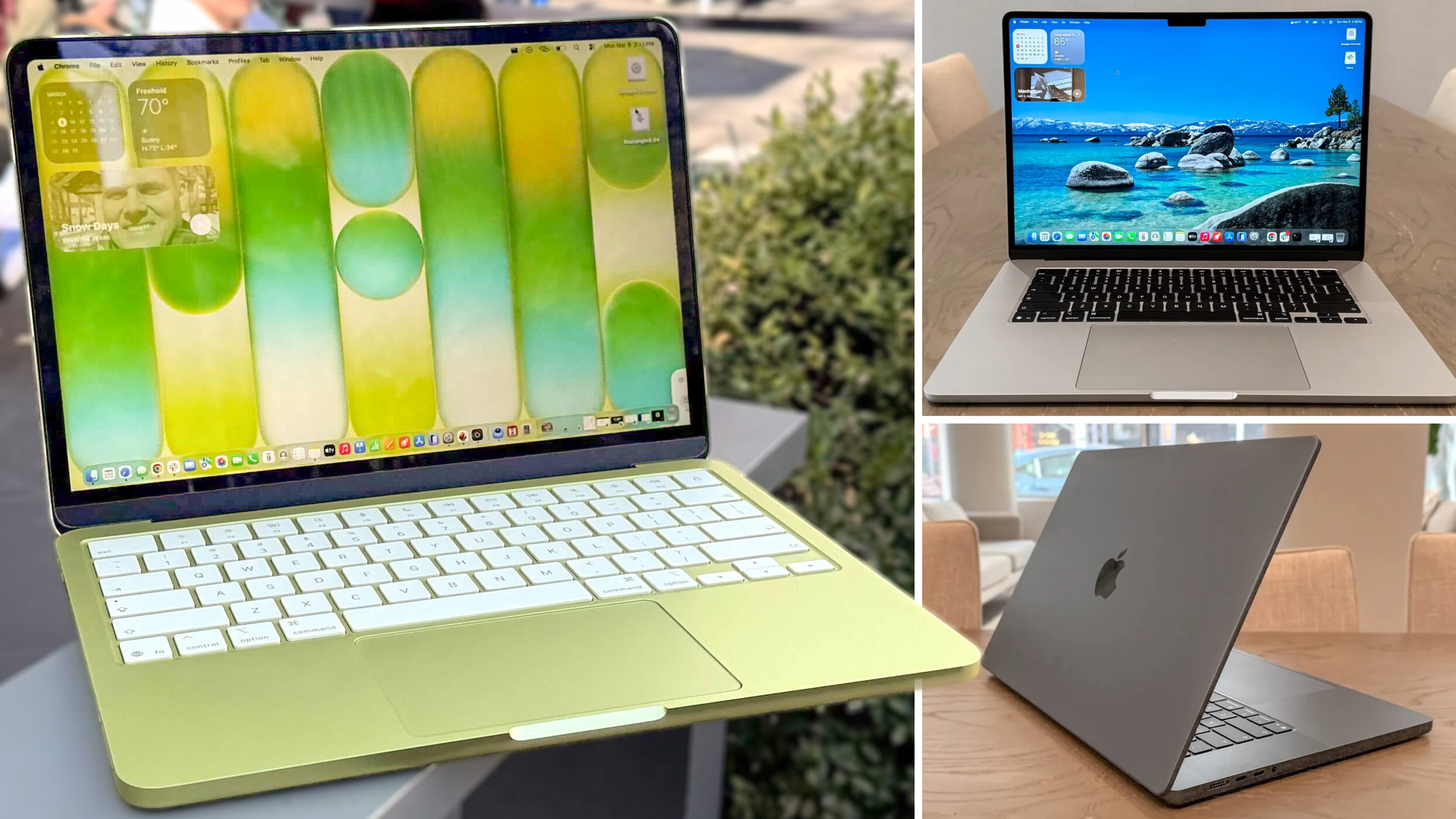 MacBook Neo, MacBook Air M5 ו-MacBook Pro M5 Pro