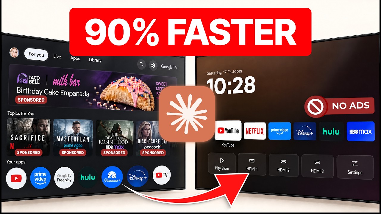 קלוד גרם ל-Android TV הישן שלי להרגיש חדש לגמרי! - יוטיוב