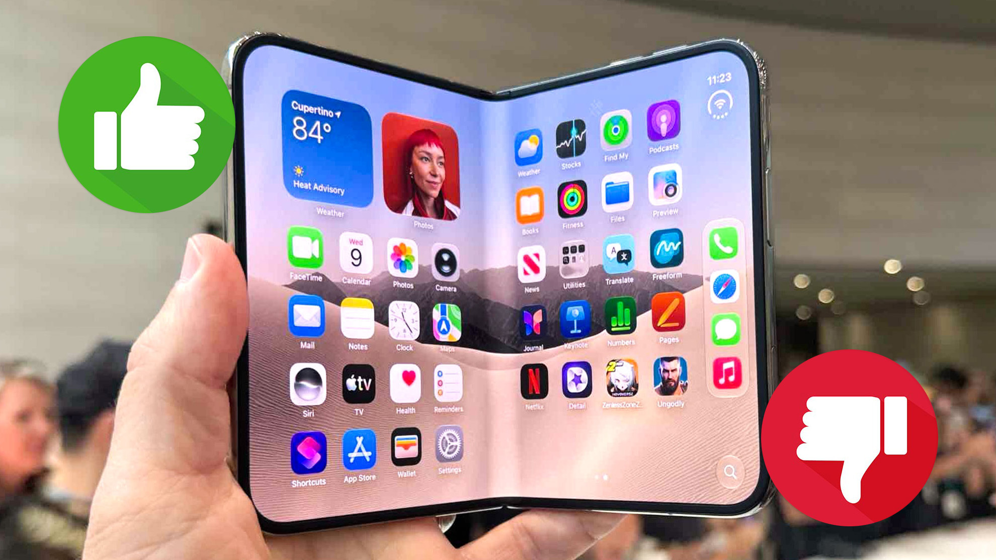 iPhone Duo מקופל למחצה 