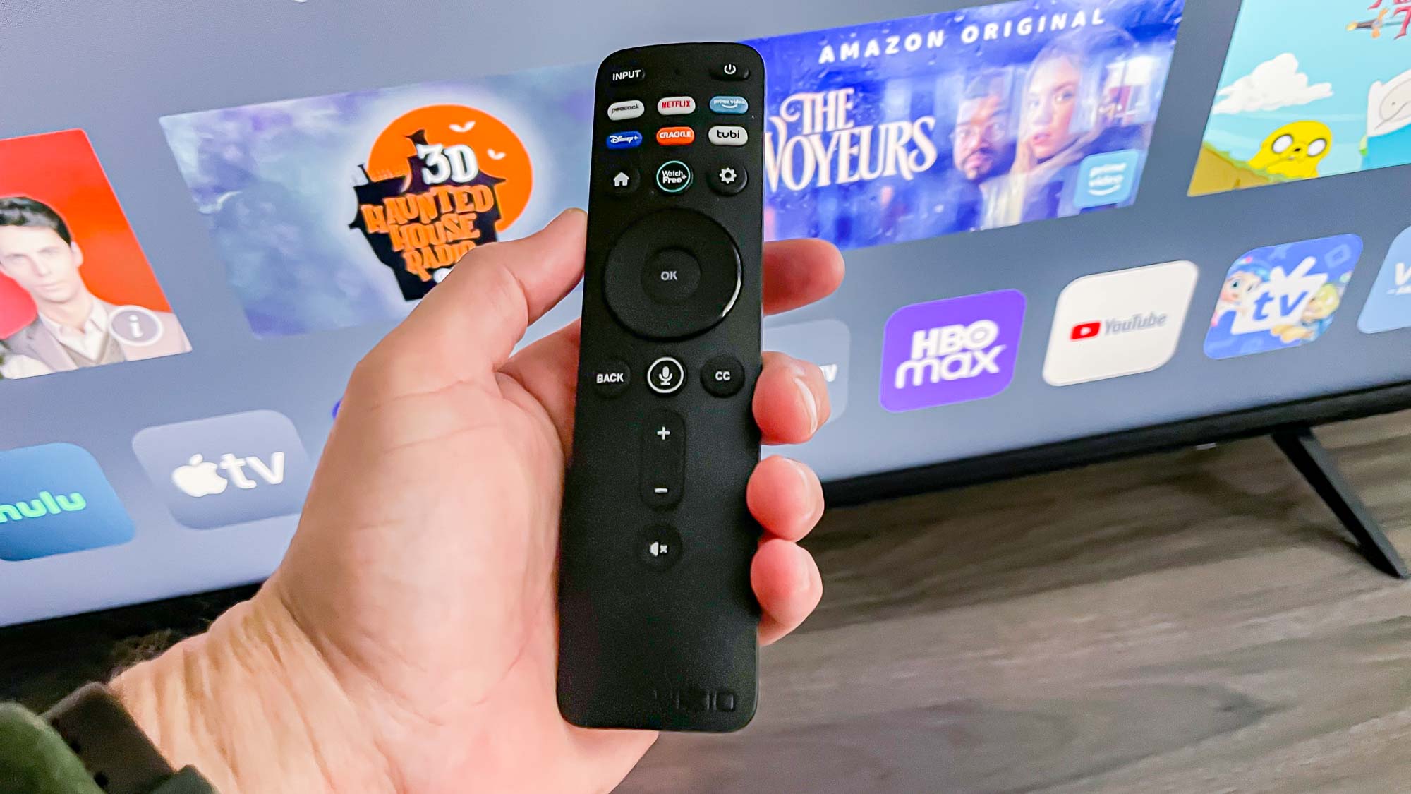 שלט של Vizio V-Series V555-J01 (מודל 2021).