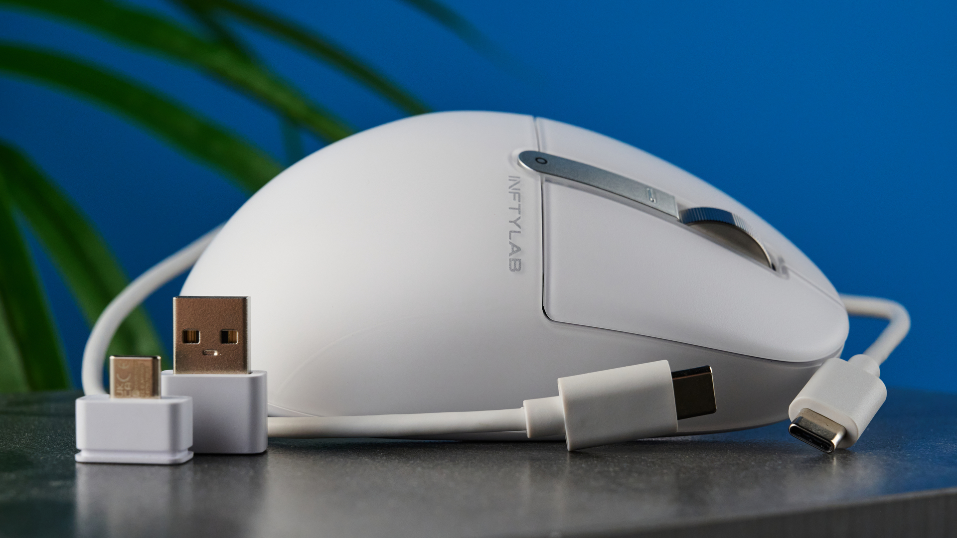 עכבר BenQ INFTYLAB M Mouse PS01 לבן