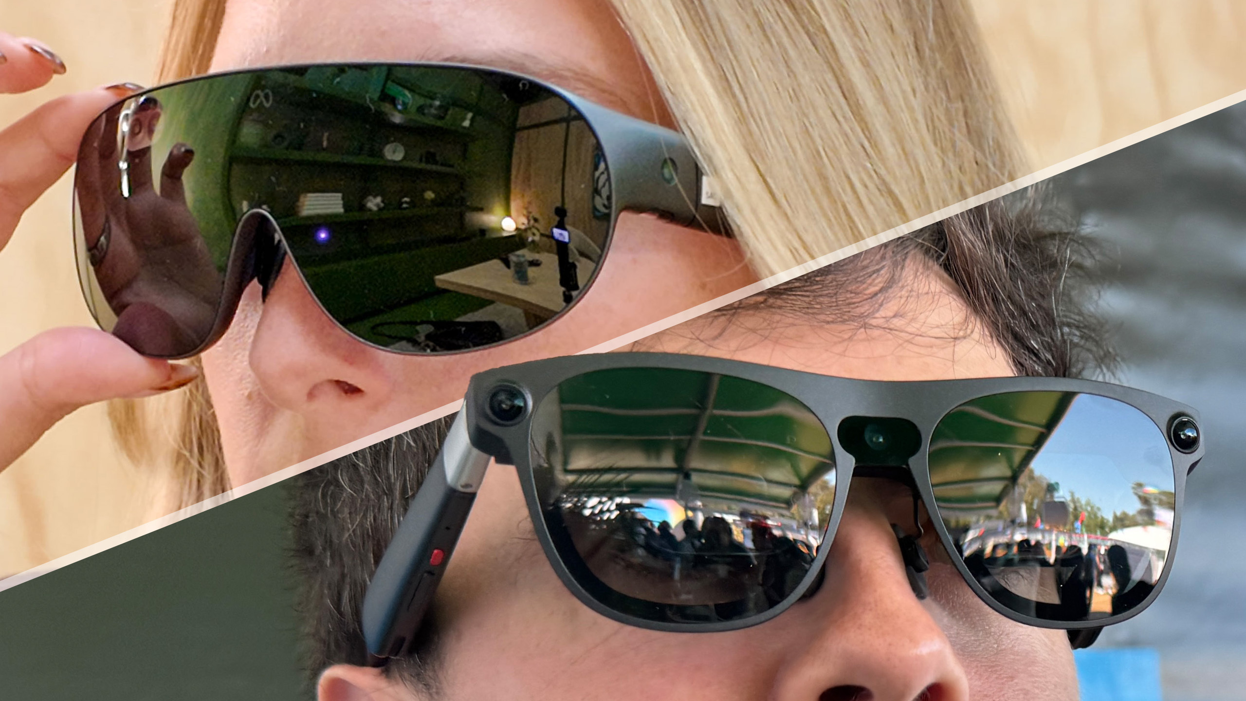 משקפי Meta VR לעומת משקפי Xreal Aura