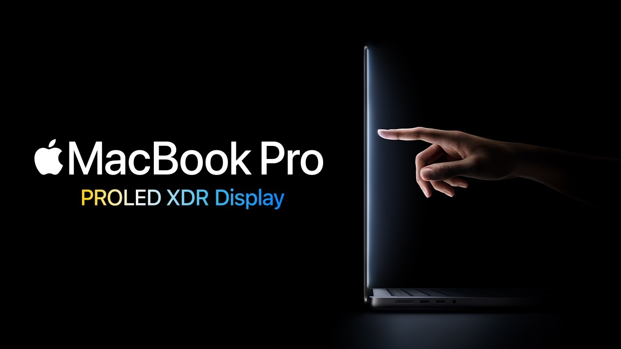 MacBook Pro חדש עם PROLED XDR Display: ה-Mac הראשון אי פעם עם מגע - YouTube