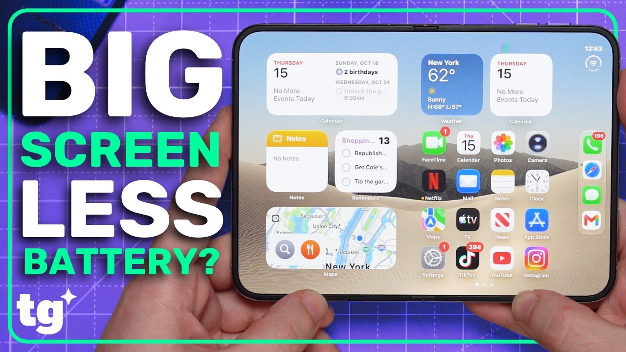 סוללת iPhone Duo נבדקה: האם היא יכולה לנצח את סמסונג ו-18 Pro Max? - יוטיוב