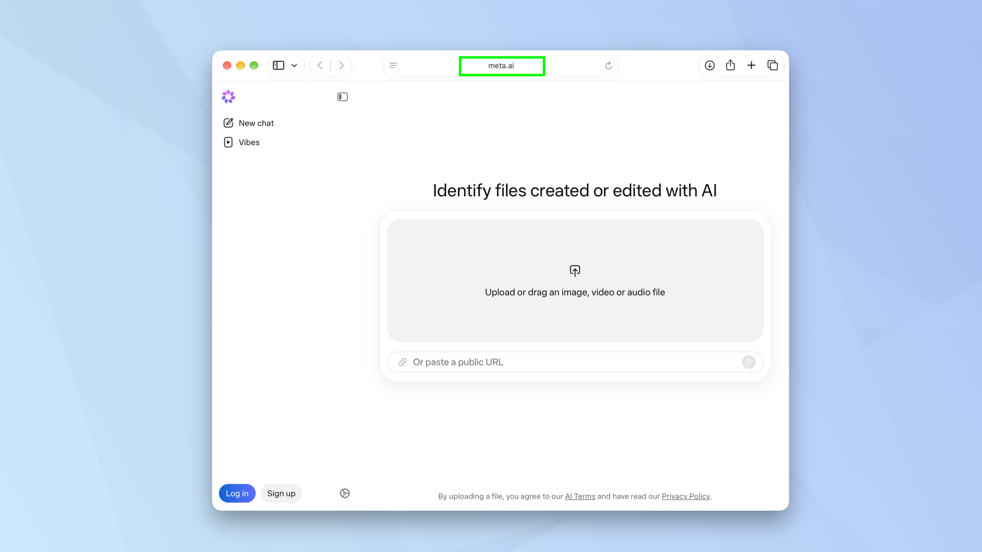 גלה אם תמונות נוצרו על ידי Meta AI