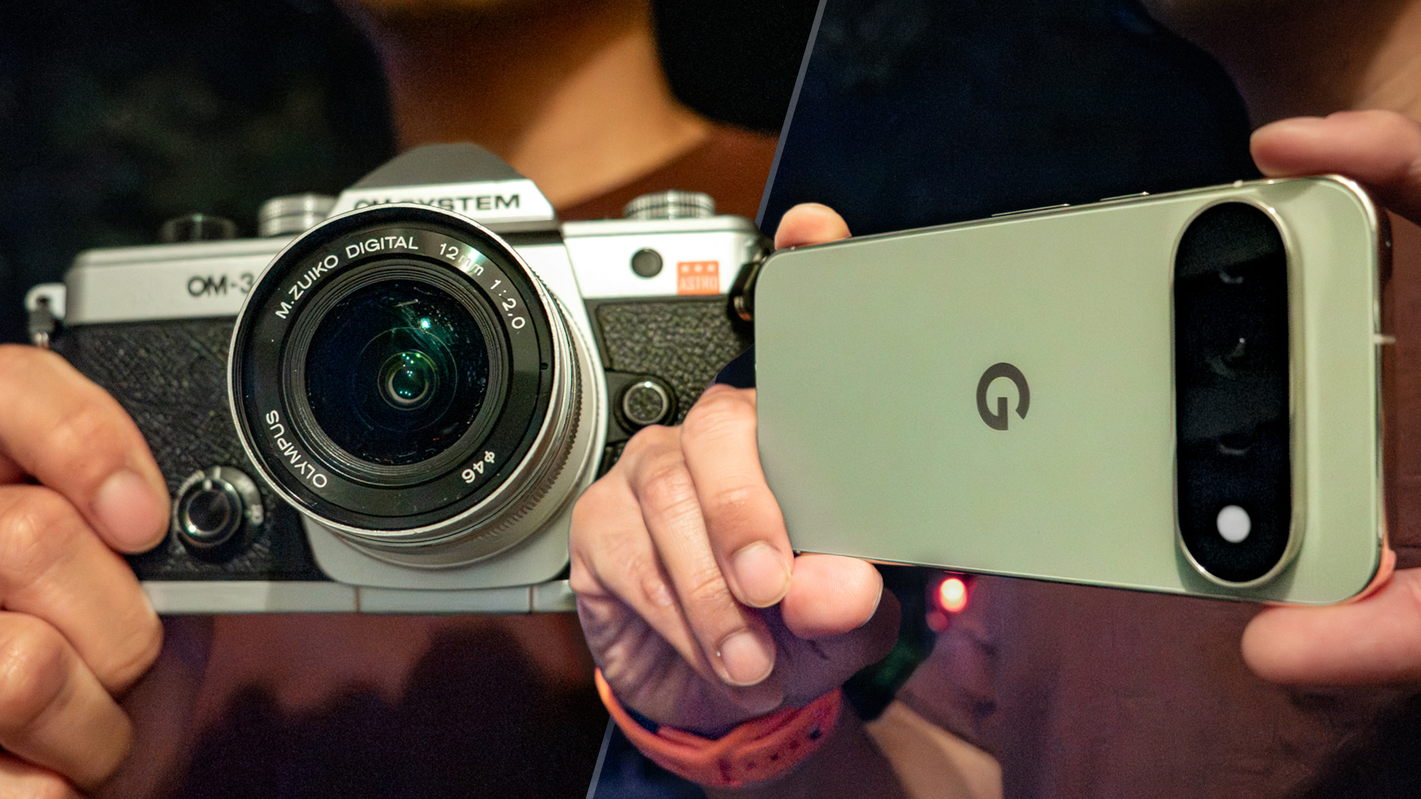 Pixel 11 Pro XL לעומת OM SYSTEM OM-3 Astro.
