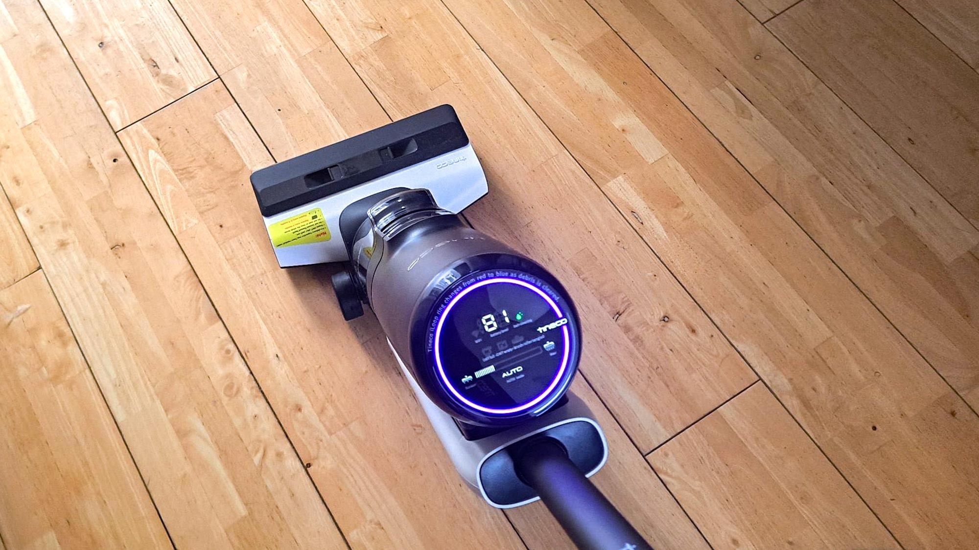 שואב אבק רטוב-יבש אלחוטי על עץ Tineco Floor One S5 Extreme Smart