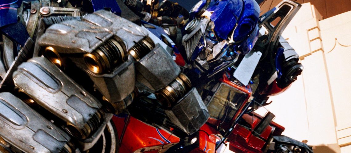 Optimus Prime as seen in Michael Bay's "Transformers" (2007)