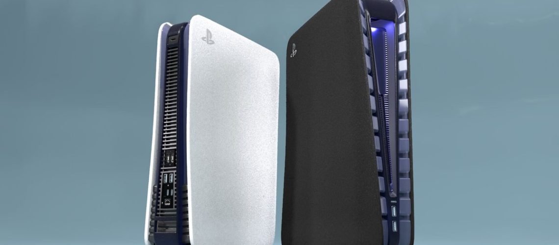 a concept image of the PS5 Pro by Mark Illing