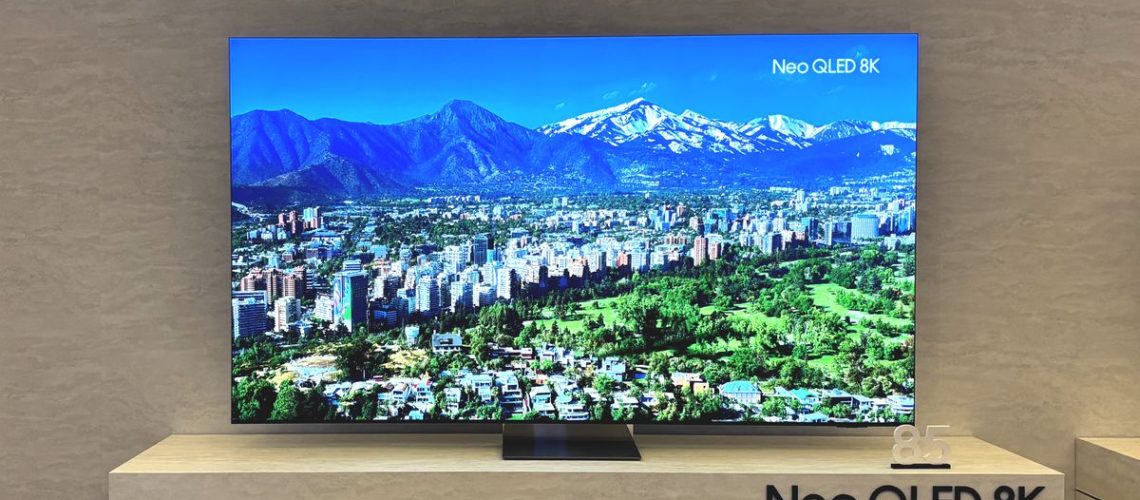 The Samsung QN900D Neo QLED 8K TV