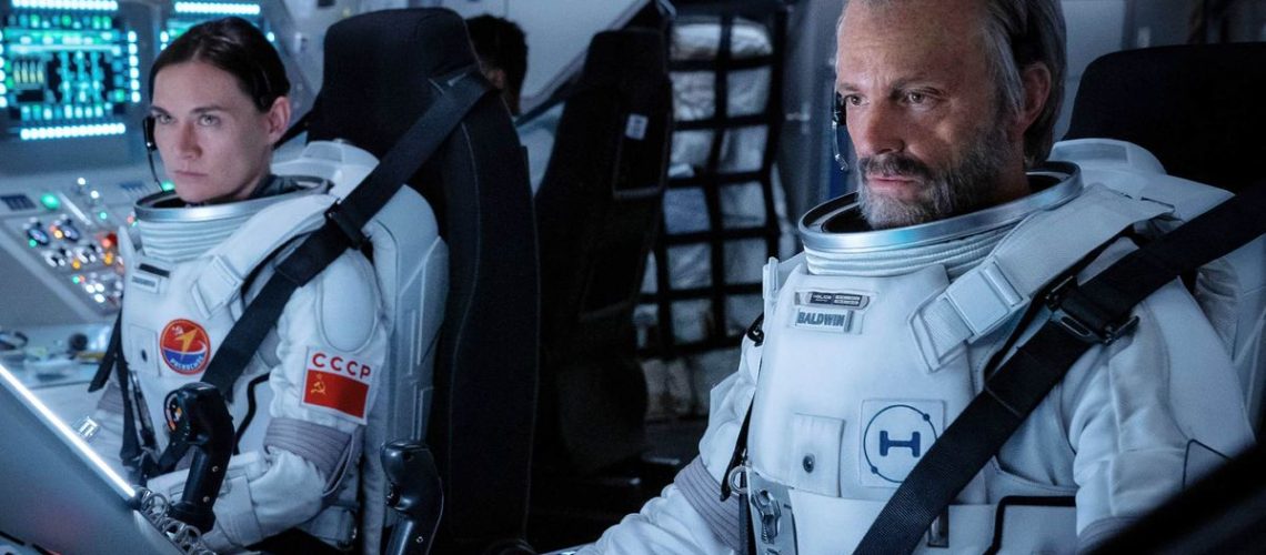 Masha Mashkova and Joel Kinnaman in For All Mankind season 4