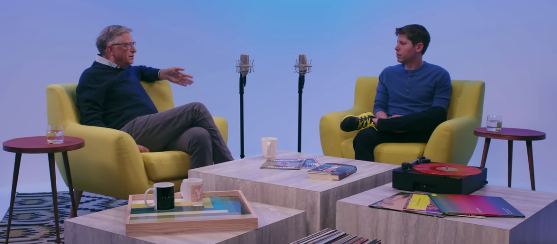 Bill Gates interviewed Sam Altman on his podcast