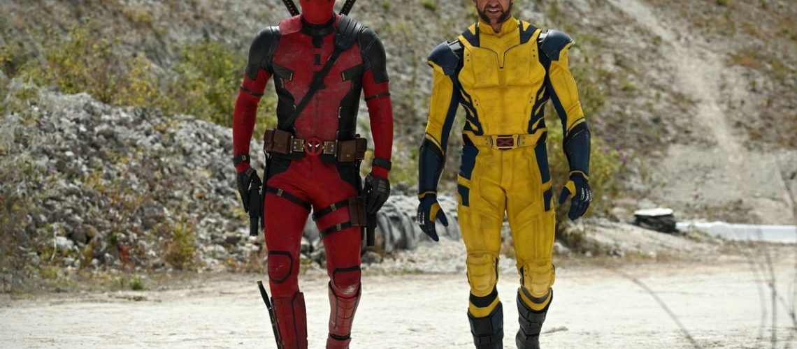 Ryan Reynolds as Deadpool and Hugh Jackman as Wolverine in the third Deadpool movie, now officially revealed to be titled Deadpool and Wolverine