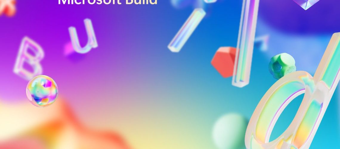 Microsoft Build 2024 Teams background image provided by Microsoft