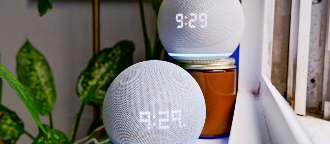 Amazon Echo Dot with Clock (5th Gen)