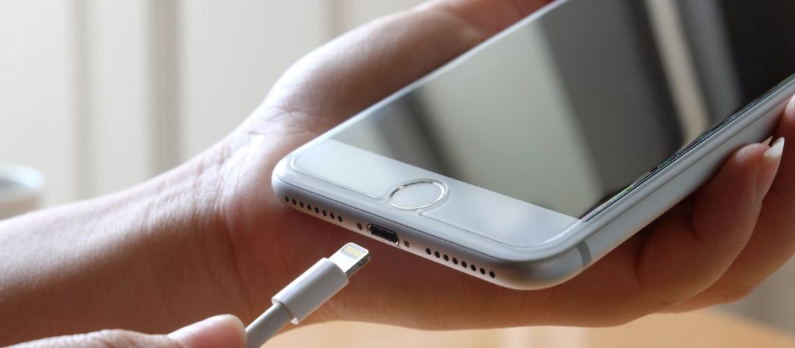 iPhone charging port