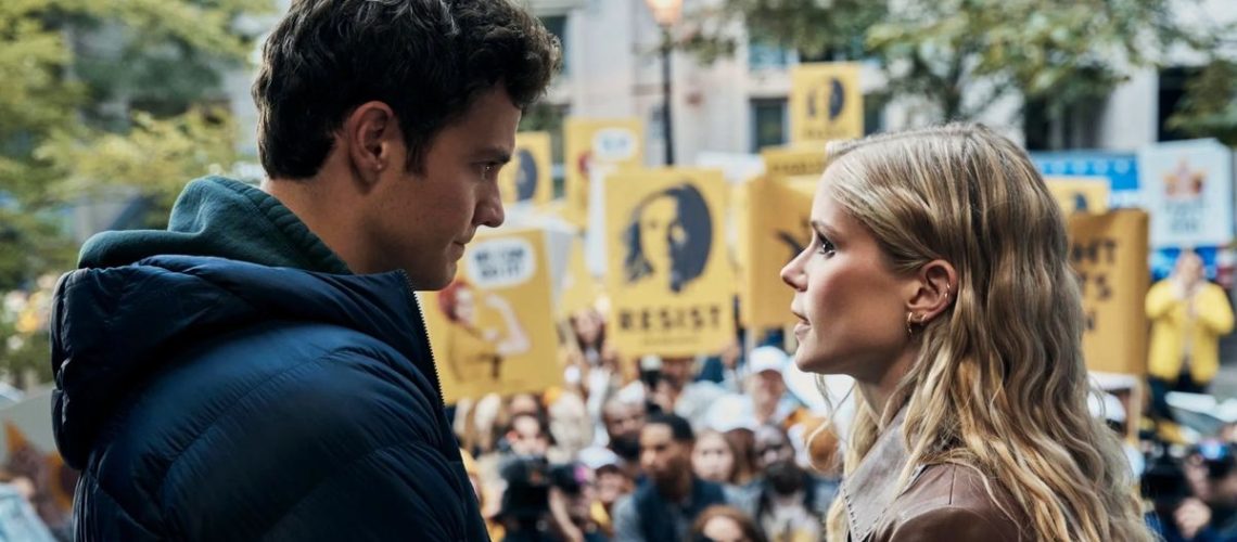 Jack Quaid and Erin Moriarty in The Boys season 4