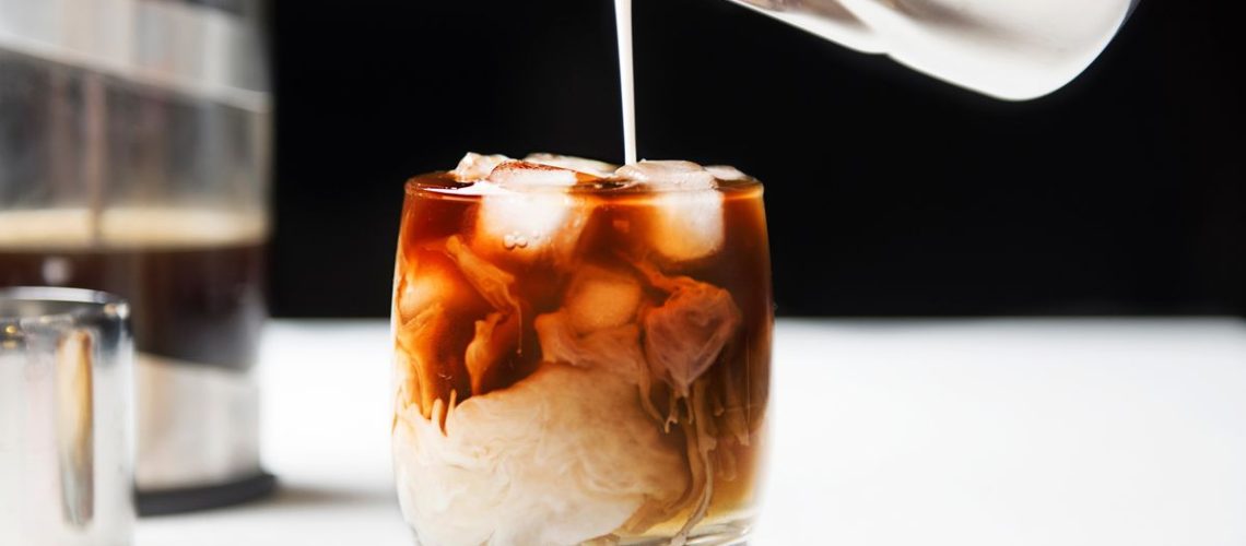 iced coffee in glass