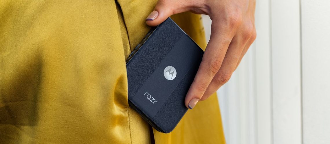 motorlla razr plus 2024 life style shots