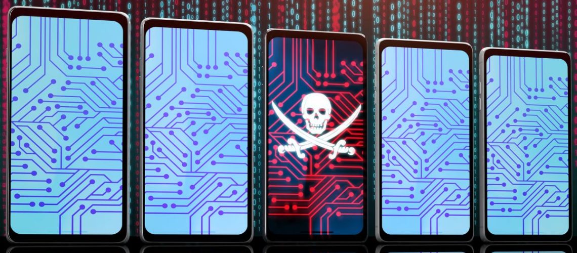 Android malware botnet attack