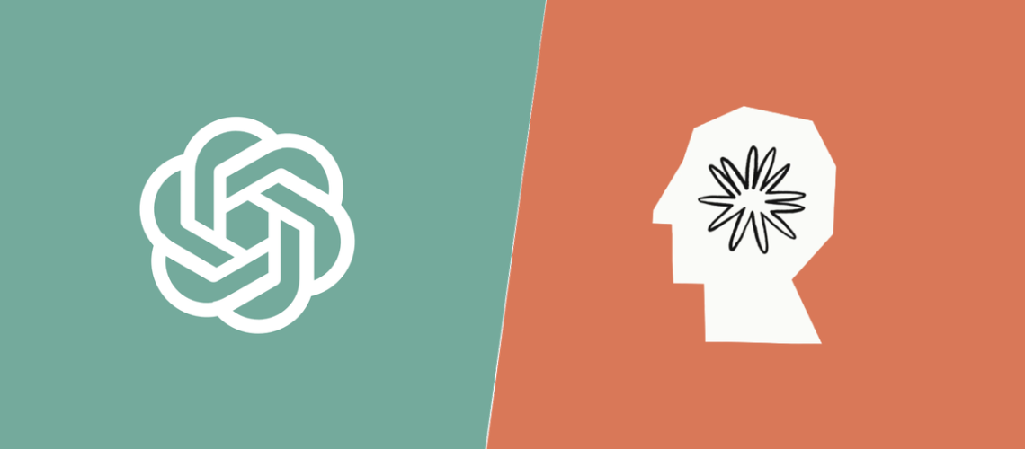 ChatGPT vs Claude (logos for each bot)