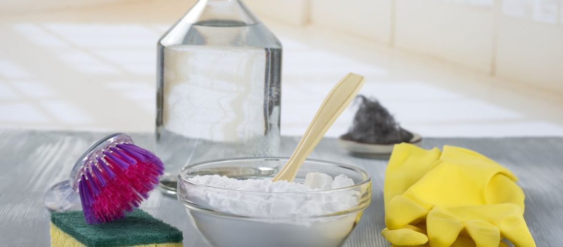 Baking soda in kitchen