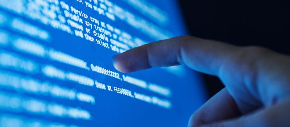 blue screen of death