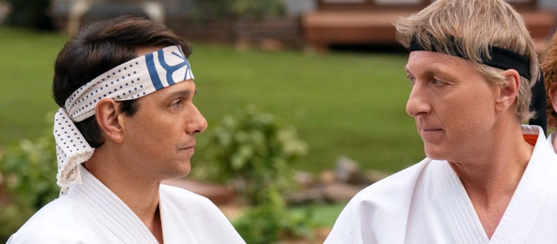 Ralph Macchio and William Zabka in Cobra Kai season 6