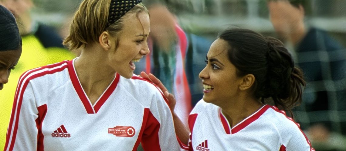 Keira Knightley and Parminder Nagra in Bend It Like Beckham