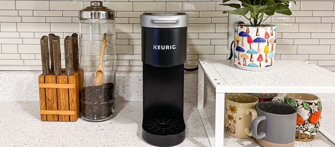 Keurig K-Mini on kitchen counter