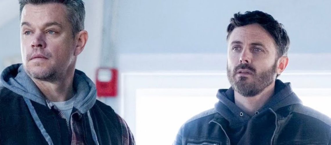 (L-R) Matt Damon as Rory and Casey Affleck as Cobby in